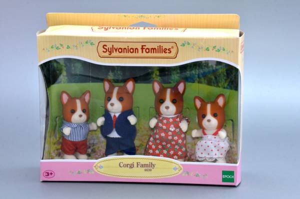 シルバニア　コーギーファミリー　未開封新品