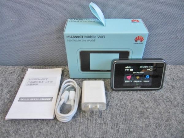 SXY6136 HUAWEI Wi-Fi SIMフリーモバイルルーター E5383s-327