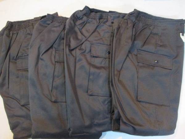 ★中1154防寒ズボン 作業服 作業着 ボトムス LL 4枚 作業パンツ