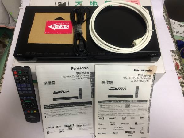 Panasonic BDレコーダー DMR-BZT710●４ＴＢへ換装済　No4