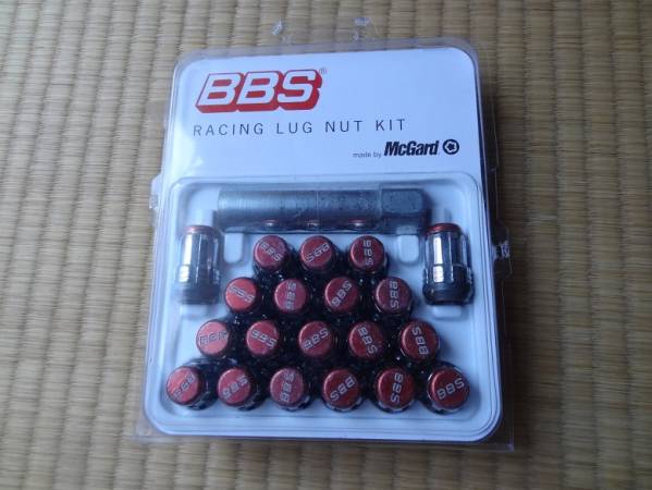 即決 1.25 BBS レーシングラグナット マックガード 日産 スバル