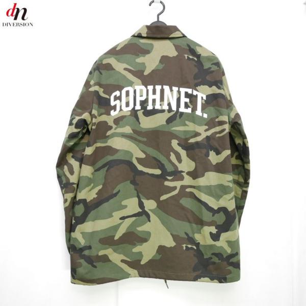 16AW SOPHNET. SOPH COACH BLOUSON 迷彩 コーチ ブルゾン カモ M