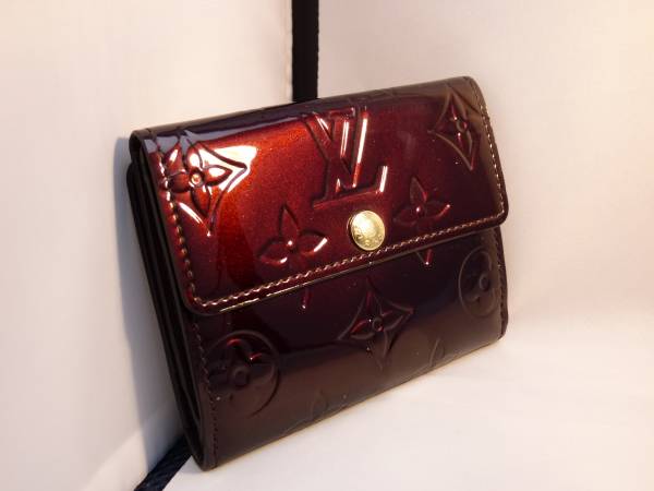 【希少・美品】VUITTON ヴェルニ ケース　ラドロー　アマラント ☆美品！100円売切☆ラドロー！ヴェルニ！アマラント！ヴィトン ルイ