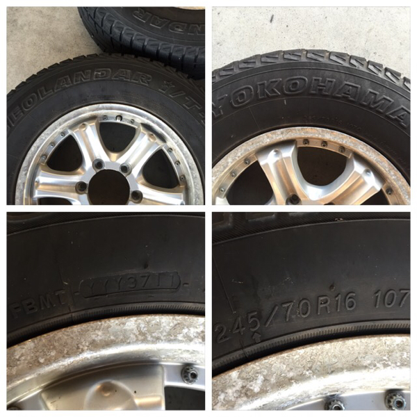 245/70R16 ビッグホーン 6穴 スタッドレスタイヤ 16インチ