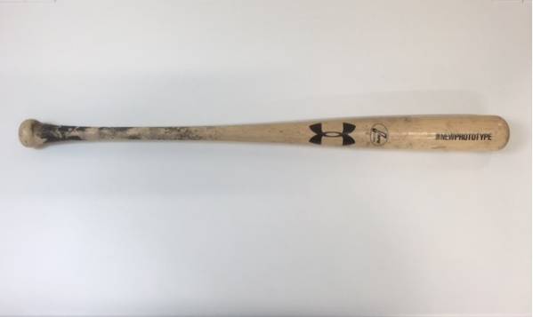 UNDER ARMOUR 硬式木製バット NPB公認 アンダーアーマー 硬式木製バット NPB プロ支給/実使用 85cm