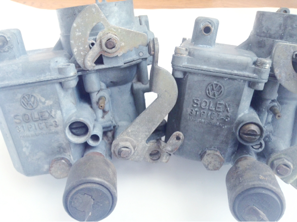 SOLEX ギャブレター　VW ビートル　ワーゲン ワーゲンのキャブレター ビートル バス 空冷 vw solex 純正