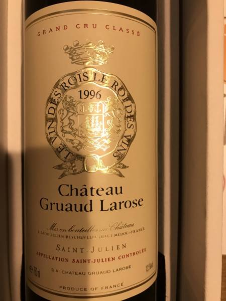 Chteau Gruaud Larose と　Chteauneuf-du-Pape