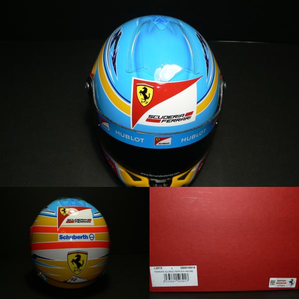 Ferrari　フェラーリ　ALONSO　アロンソ　レプリカヘルメット