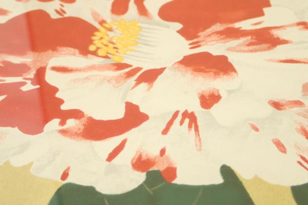 中島千波 | - 椿 リトグラフ 和風 版画 花 絵画 買取・作品 日本画