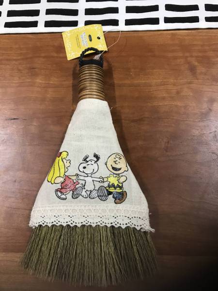 スヌーピー♪ハンドメイド デコパージュ♪ミニホウキ_1