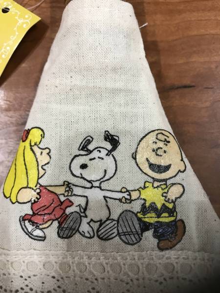 スヌーピー♪ハンドメイド デコパージュ♪ミニホウキ_2