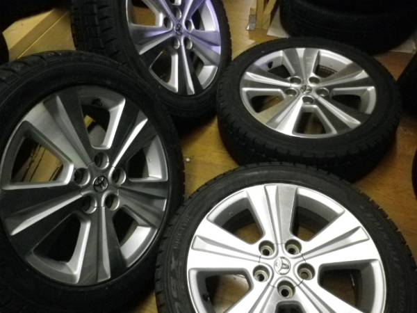 イプサム純正ホイール ダンロップスタッドレス 215/50R17