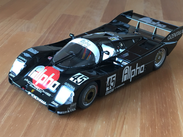 1/24 ポルシェ962 alpha アルファ 45号車 完成品