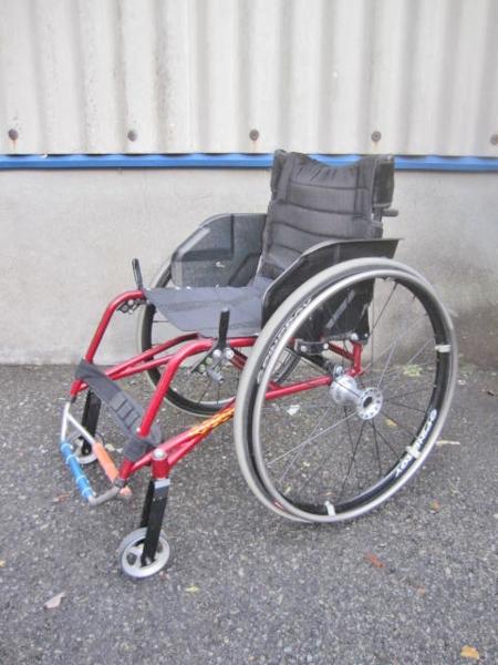 YSK6836 Panthera パンテーラ S2ショート? 自走式 車いす 車椅子(自走