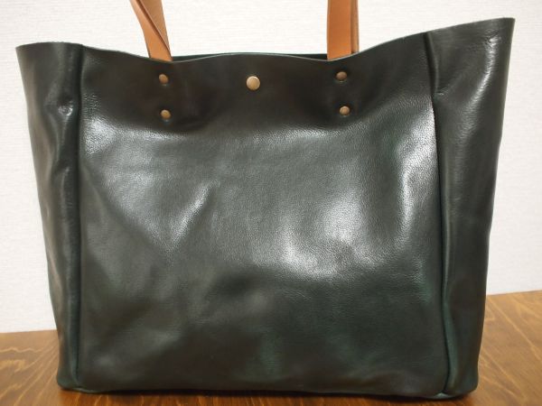 ヤフオク年末ハンドメイド本革鞄CレザーBBUトートバッグDG196