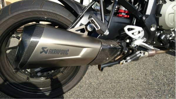BMW S1000XRアクラポビッチ 純正オプションアクラポビッチスリップ