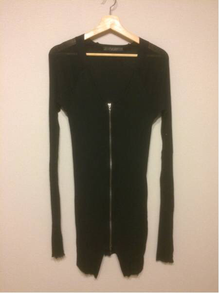 JULIUS ジップカーデ ユリウス ヴィリジアン rick owens