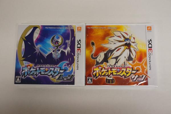 New 3DS LL本体/ポケットモンスター ソフト 2本セット◇US146