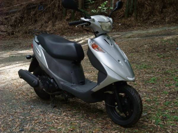 ● アドレスＶ１２５Ｇ シルバー Ｋ７ 中古