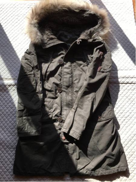 Johnbull ジョンブル モッズコート ラクーンファー L