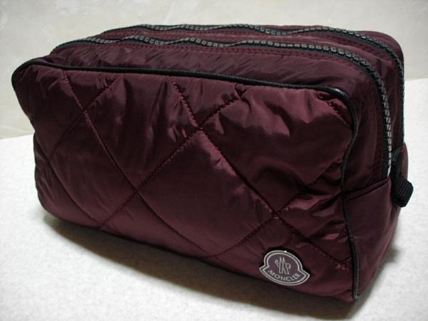 4.5万★新品本物【モンクレール】洒脱なWzip洗練セカンドバッグ