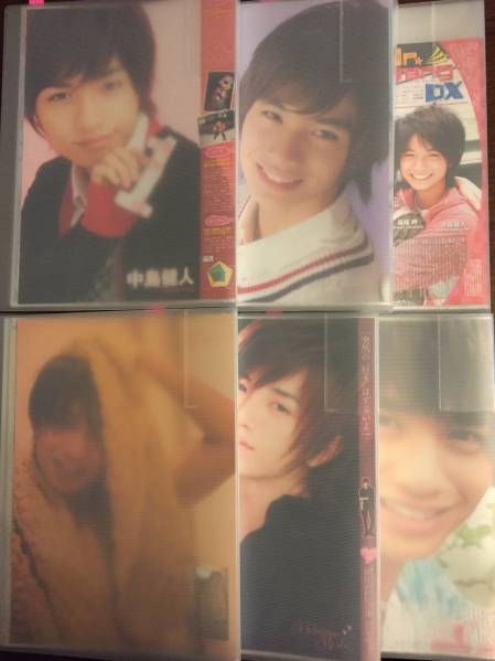 中島健人 Jr時代～ 切り抜き 大量 ファイル 6冊 年数記載 420P(Sexy