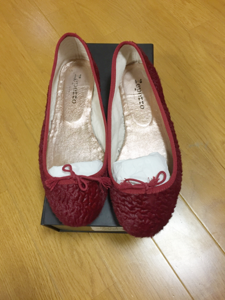 repetto サイズ38 ハラコ 美品Repetto レペット サンドリオン ハラコ