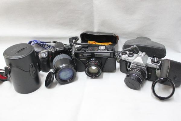 MINOLTA α303si/YASHICA ELECTRO35/PENTAX KX フィルムカメラ