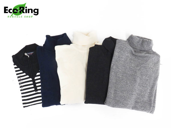 1円 マンシングウェア 長袖 ニット トップス 計5点セット HA033