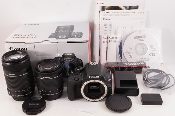超美品♪ CANON EOS Kiss X7 Wズームキット　ハ