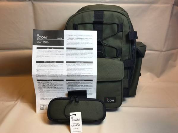 ICOM　LC-156　マルチバッグ　アイコム　超美品 アイコム マルチバッグ LC-156 美品！ | アイコム マルチバッグ jh1eaf