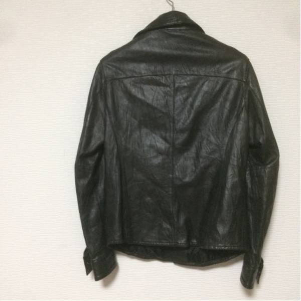 MONTE LUPO 羊革 レザージャケット モンテルポMONTELUPO本革ラムレザーシャツジャケット46(Mサイズ)｜売買