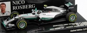 ニコ・ロズベルグとルイス・ハミルトン（メルセデスW07 W07 Hybrid F1