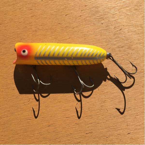 オールドヘドン ラッキー13 XRY 縦割れ吹き目 old heddon ルアー用品