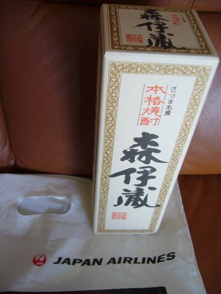 ①難ありJAL国際線機内販売 森伊蔵 720ml ビジネスクラス機内販売で