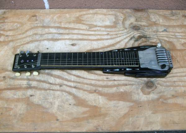 Teisco スチールギター ケーブル付き ジャンク品 レトロ 弦楽器 テスコ