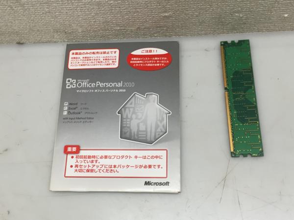 Microsoft Office Personal 2010　中古 開封品
