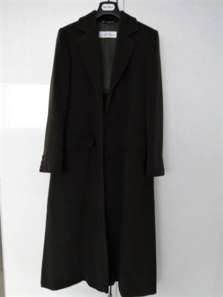 美品 MAXMARA マックスマーラ 最高級白タグ 38 チェスターコート 美品 