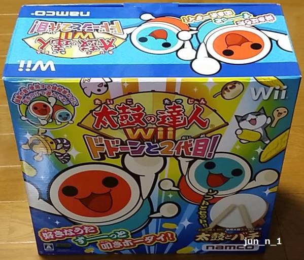 バンダイナムコ 太鼓の達人Wii ドドーンと2代目！ 同梱版 新品 太鼓の