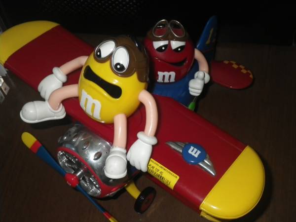 M&M　ディスペンサー　飛行機_1