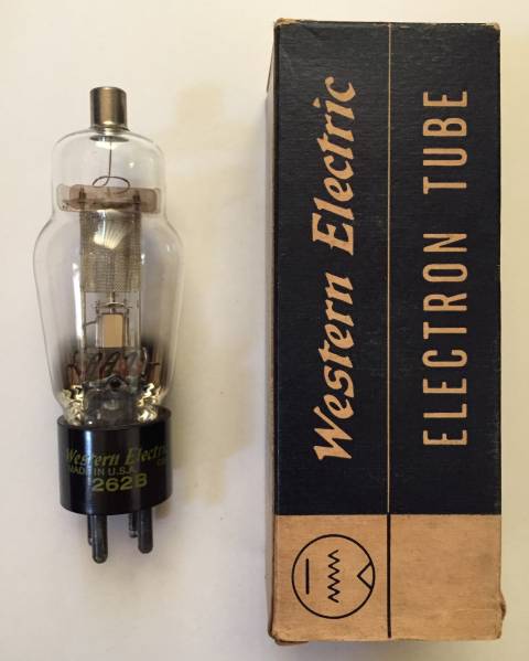 刻印 WESTERN ELECTRIC製JAN-262B真空管１本　導通確認済A Electric Western 262B 真空管 western electric | - JAN刻印 WESTERN