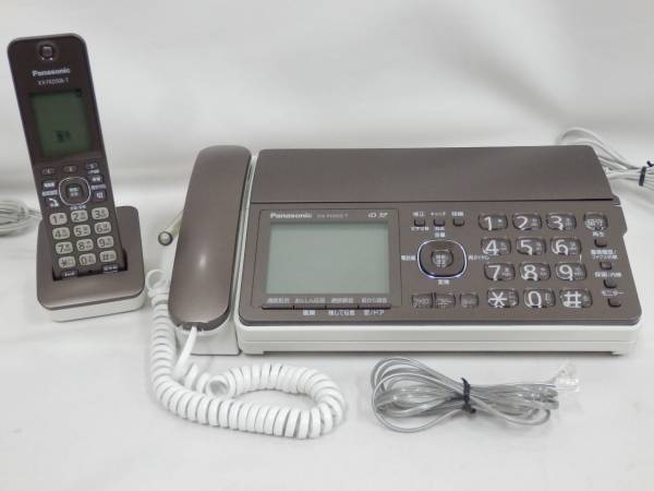 106F470L●パナソニック FAX電話機 KX-PD503DL-T おたっくす