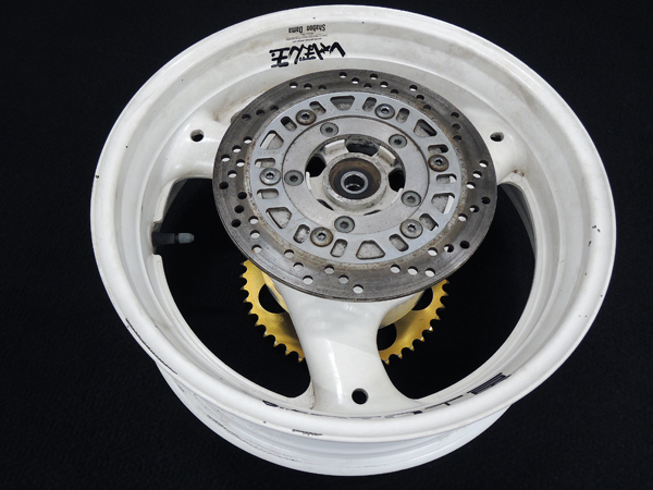 GPZ900R | 3.5x17⁄5.5x17 17インチ化ホイールセット 17インチ化 純正