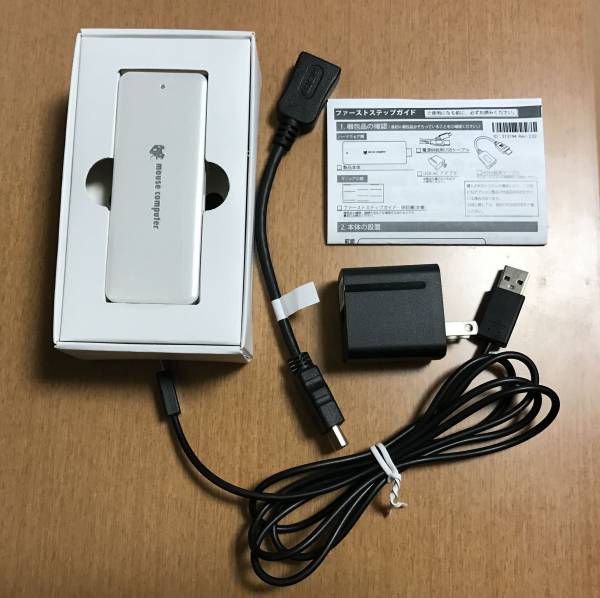 美品 スティックコンピュータ mouse製 MS-NH1-64G 中古品