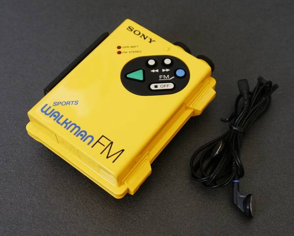 SONY SPORTS WALKMAN WM-F5 FM/カセット 美品動作品！