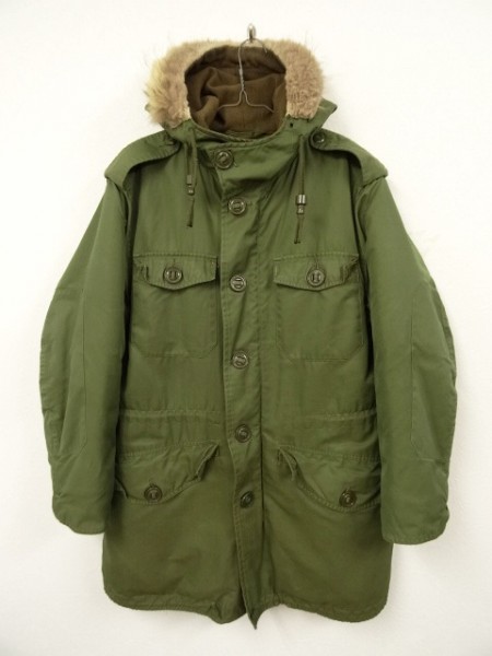 カナダ軍70'Sヴィンテージファー付き中綿入りジャケットS RRL