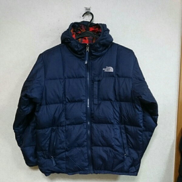超希少日本未入荷モデルノースフェイスリバーシブルダウンボーイ