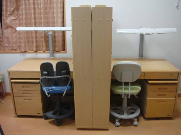 学習机 コイズミ ステップアップデスク（2台） 住まい、インテリア 机