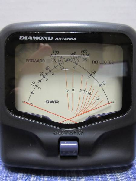 DIAMOND SX40C クロスニードルSWR、パワーメーター