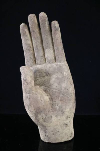 木彫り 【縁】仏教美術 木製仏手 特大サイズ 初心だし品 n589 仏像 千手観音 千手千眼観自在菩薩 \u2013 念珊閣仏像